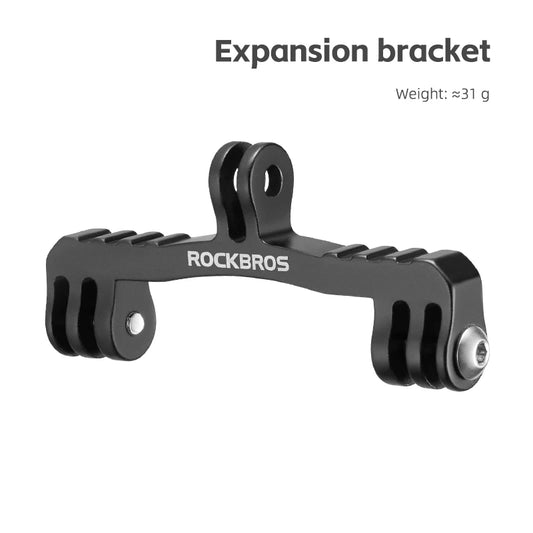 ROCKBROS Cycling Computer Extension Bracke Gps Speedometer Mount for Garmin Handlebar Holder for WAHOO Mount Bicycle Accessories